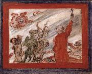 James Ensor Devils Tormenting a Monk Spain oil painting artist